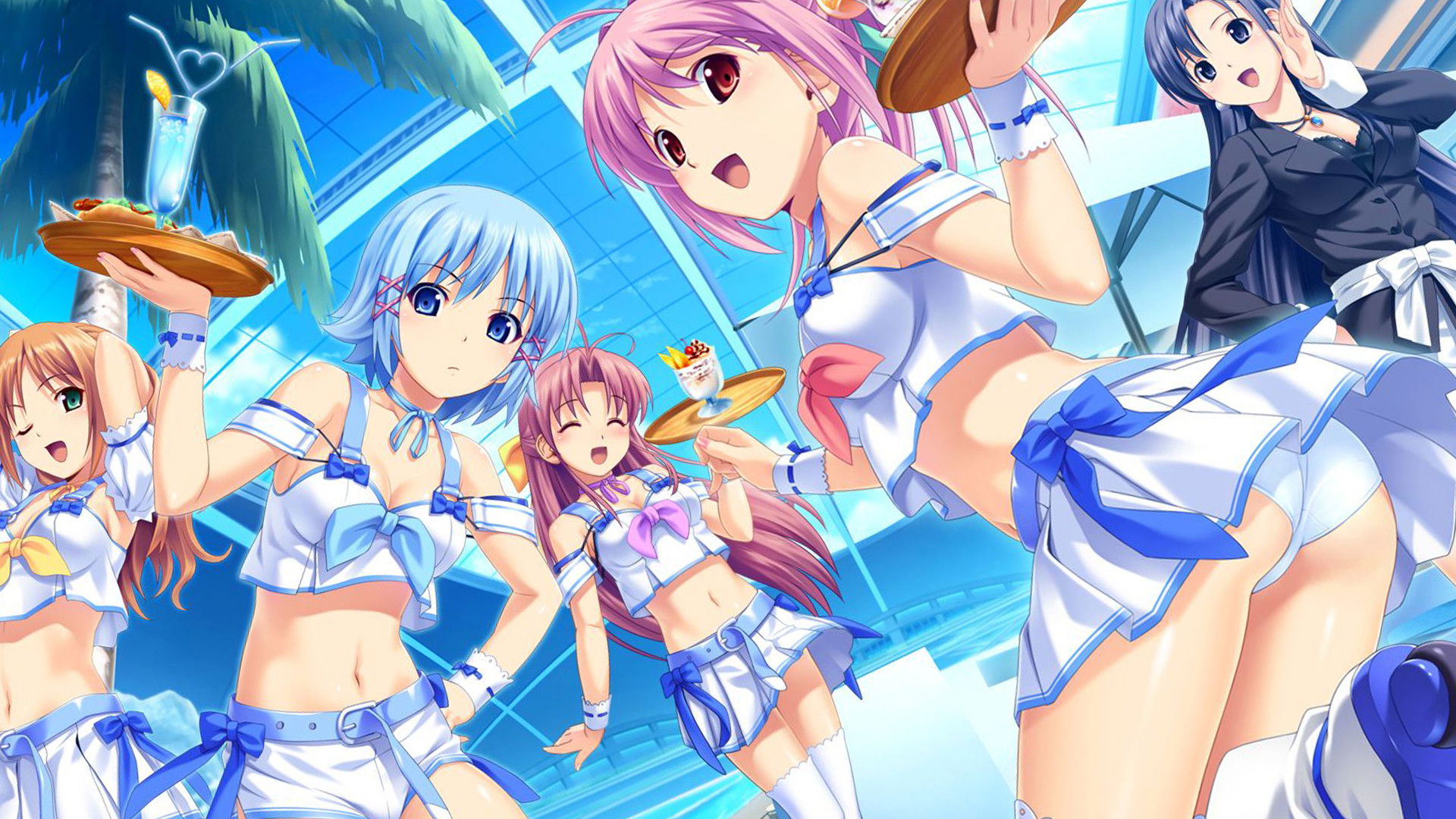 Backdrop for Tropical Kiss