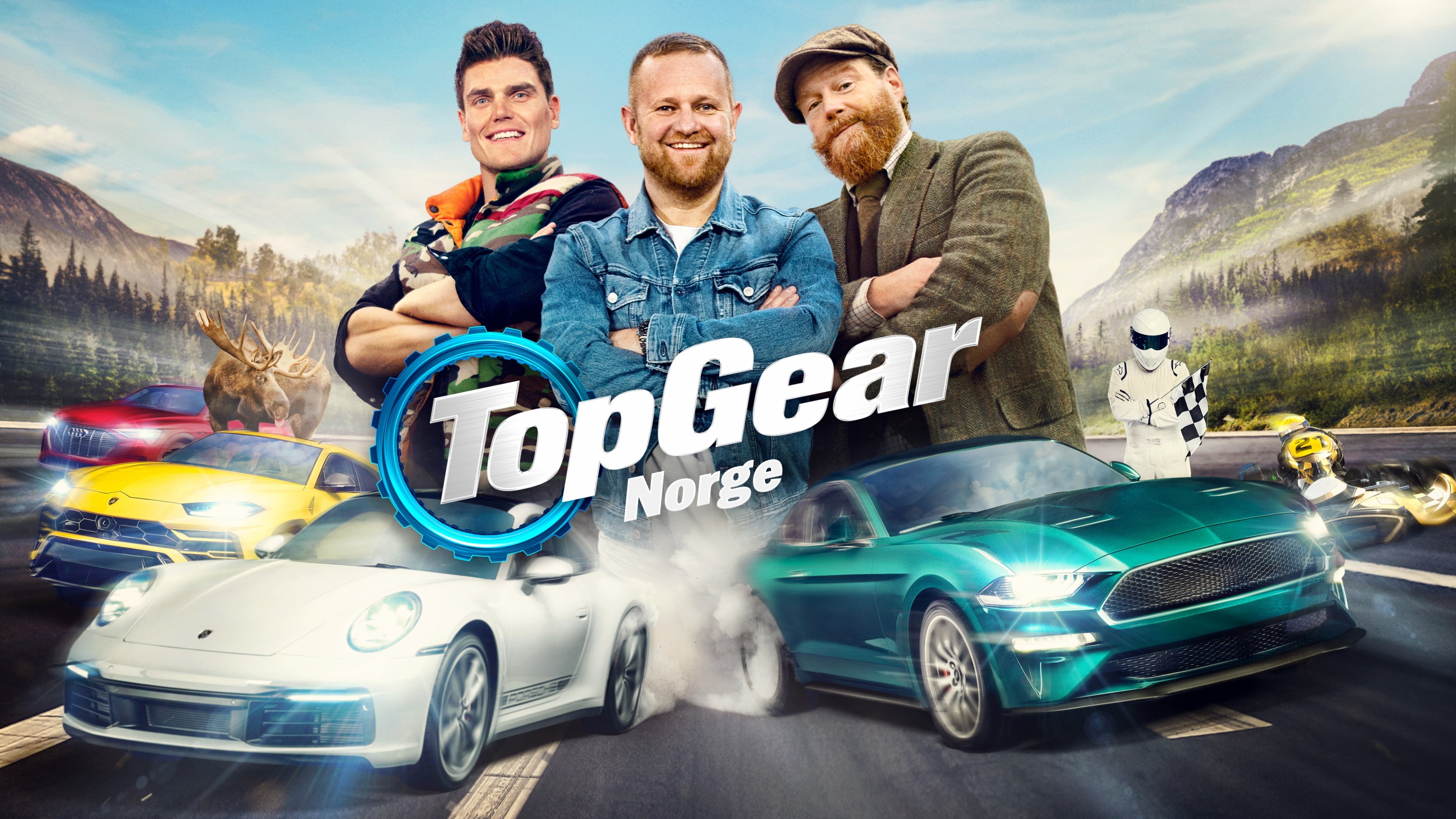 Backdrop for Top Gear Norge