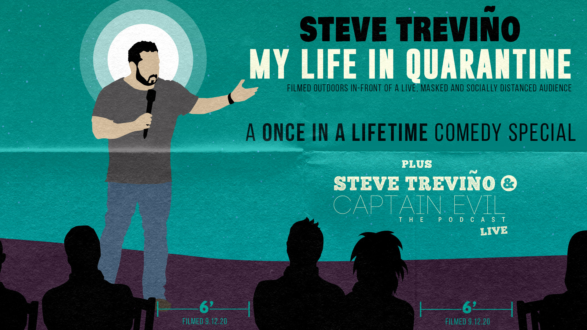 Backdrop for Steve Trevino: My Life In Quarantine