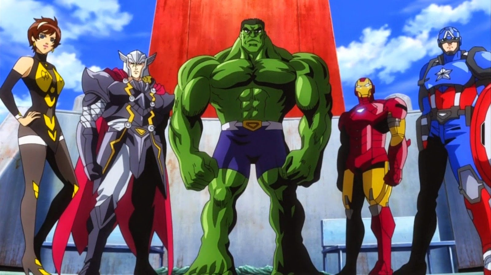 Backdrop for Marvel Disk Wars: The Avengers