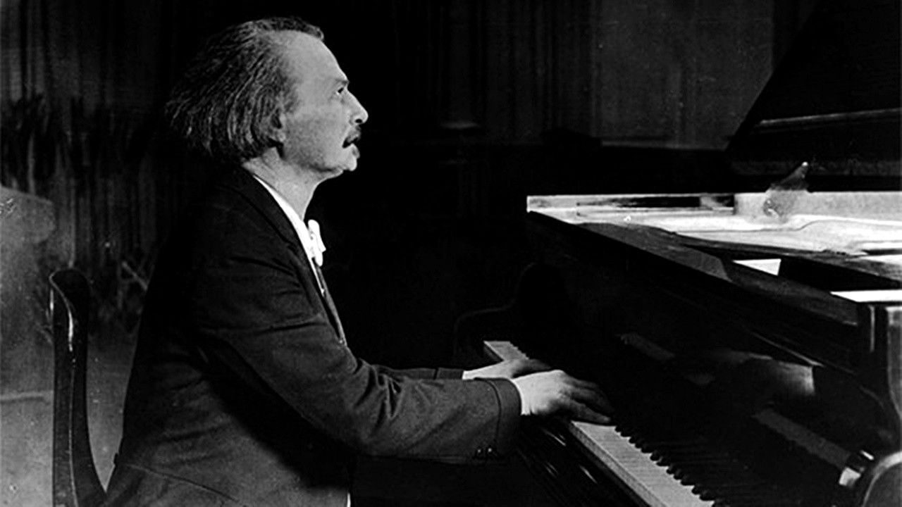 Backdrop for Ignacy Jan Paderewski. Zarys biografii