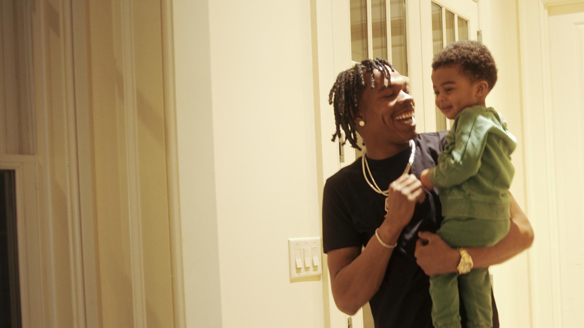 Backdrop for Untrapped: The Story of Lil Baby