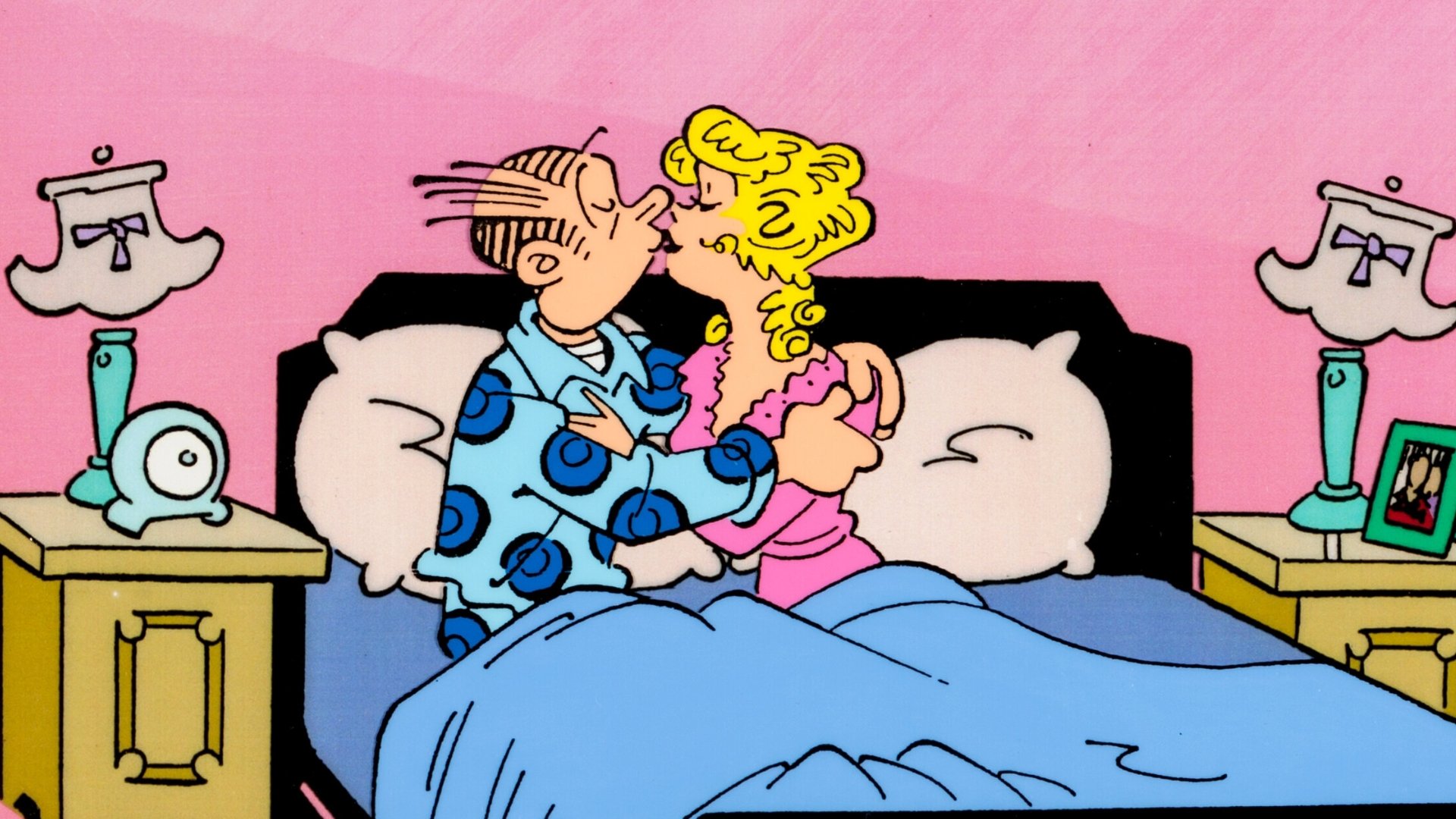 Backdrop for Blondie & Dagwood: Second Wedding Workout