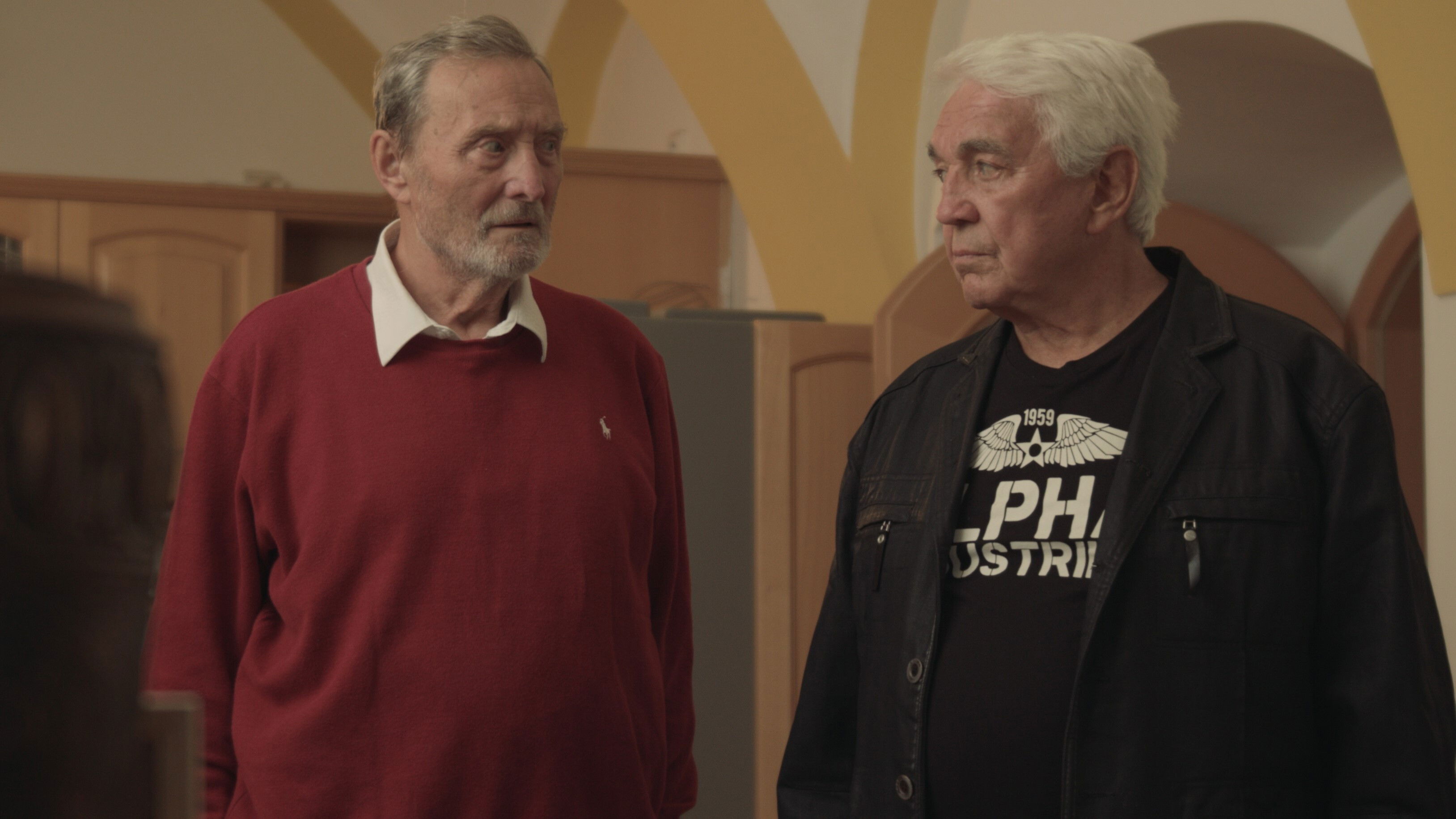 Backdrop for Stáří není pro sraby