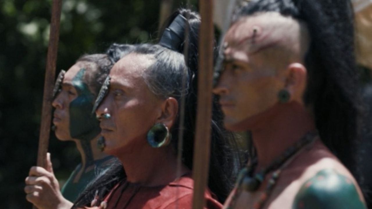 Backdrop for Malintzin, the Story of an Enigma