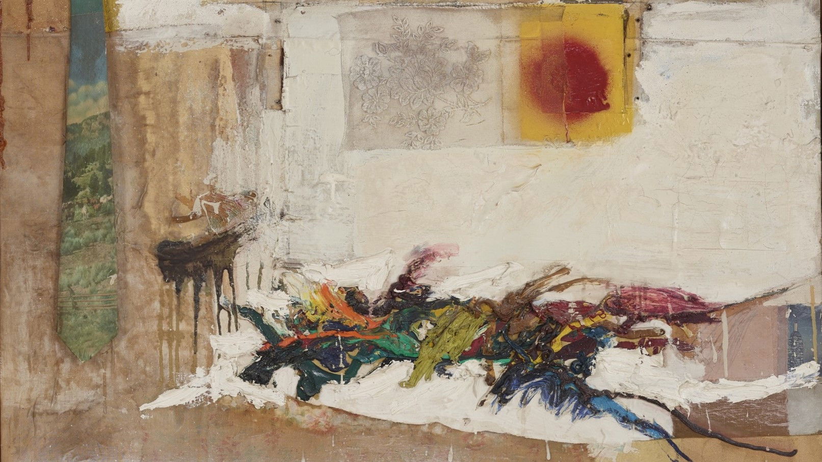 Backdrop for Robert Rauschenberg: Retrospective