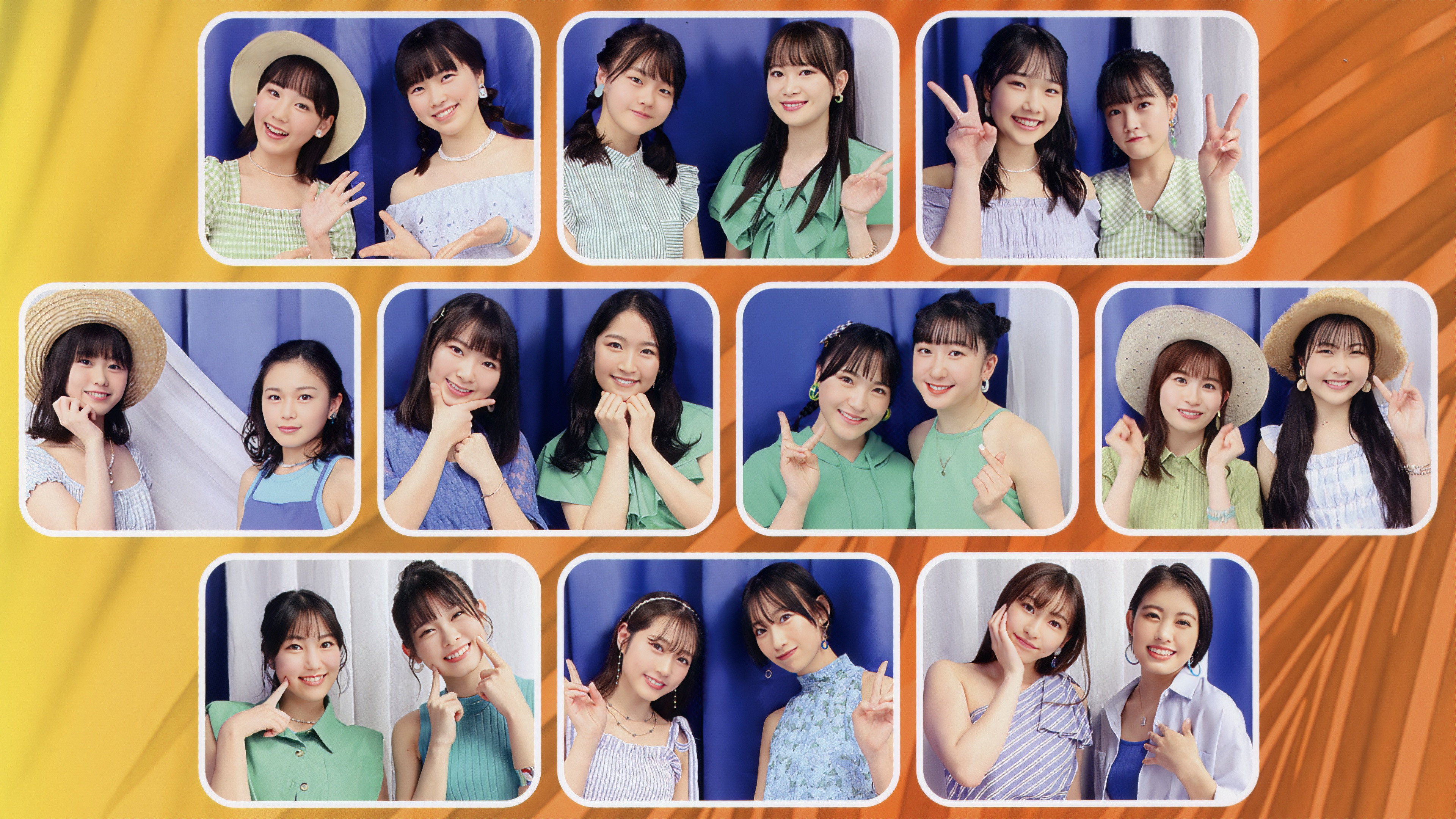 Backdrop for Hello! Project DVD Magazine Vol.76