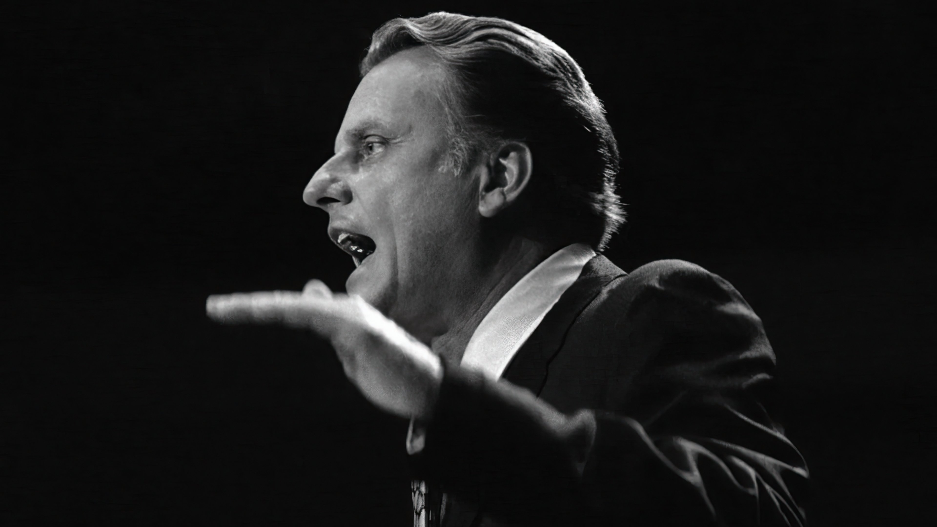 Backdrop for Crusade: The Life of Billy Graham
