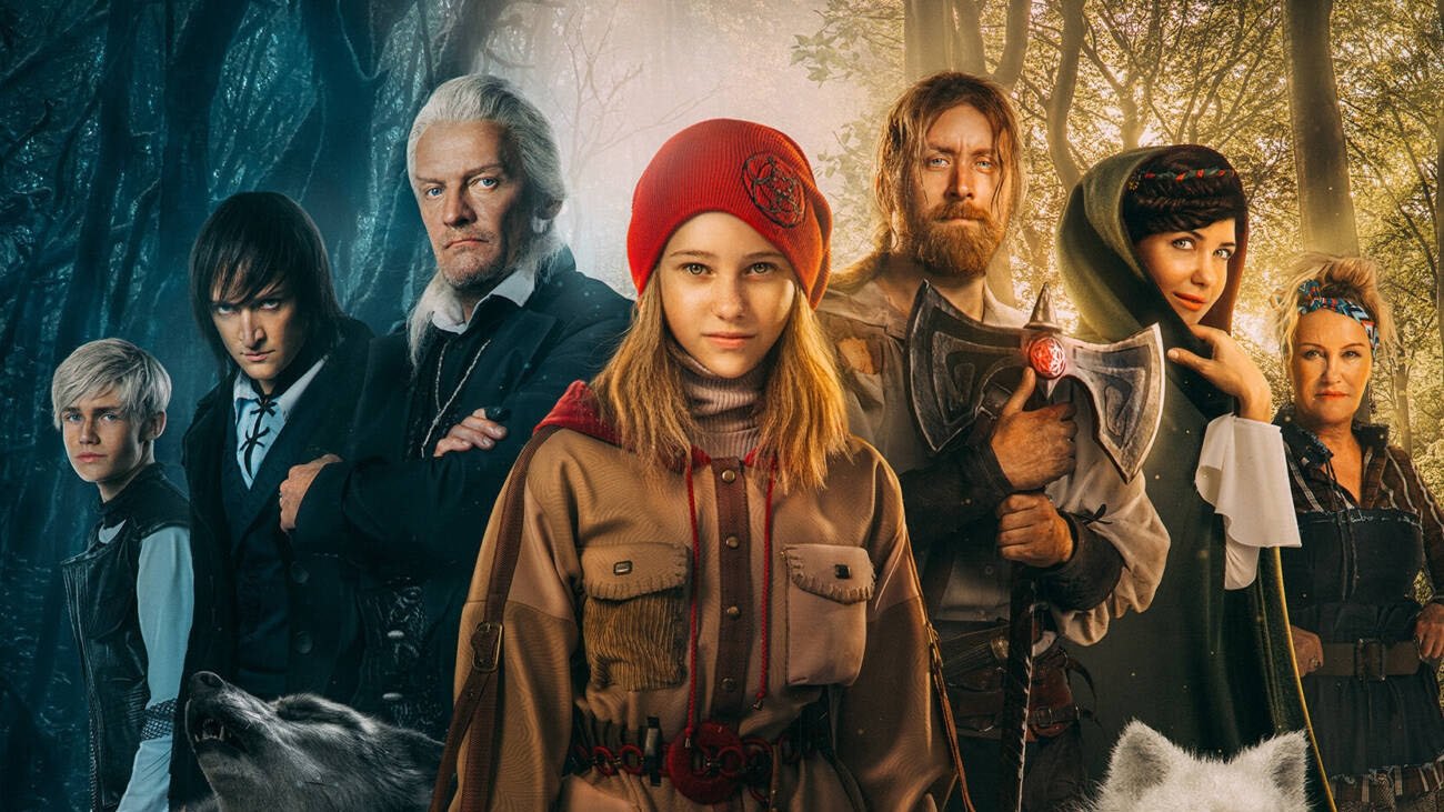 Backdrop for Red Riding Hood