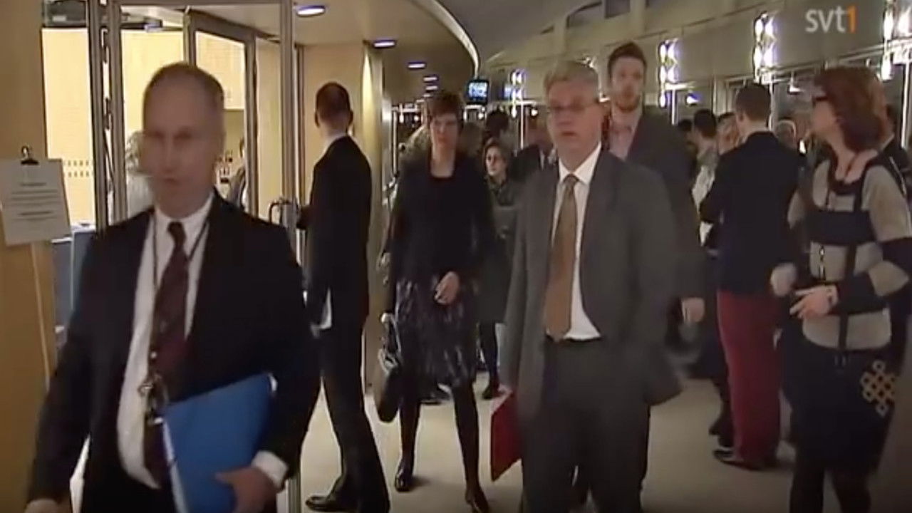 Backdrop for 100 dagar - Sverigedemokraterna