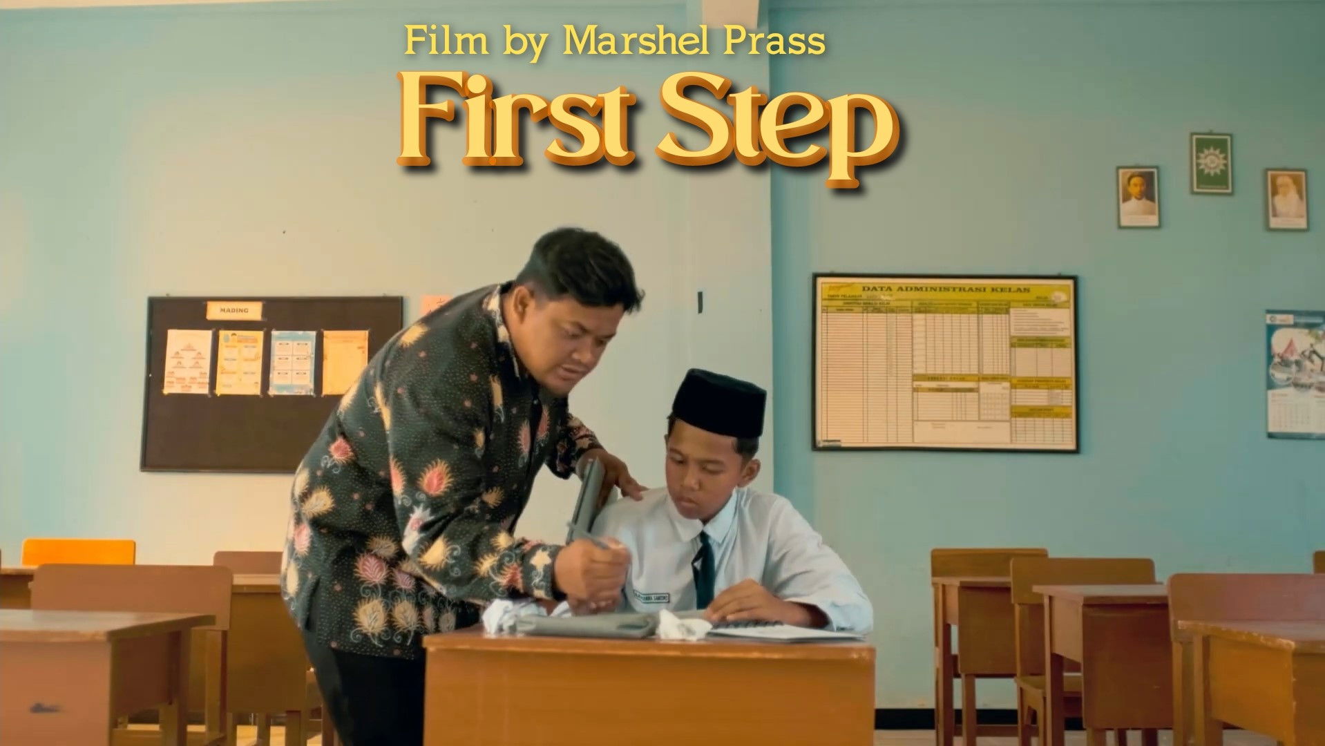 Backdrop for First Step