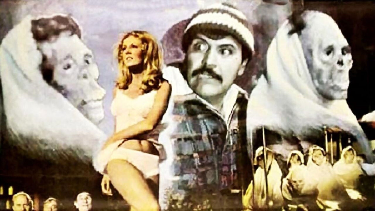 Backdrop for Capulina vs. the Mummies