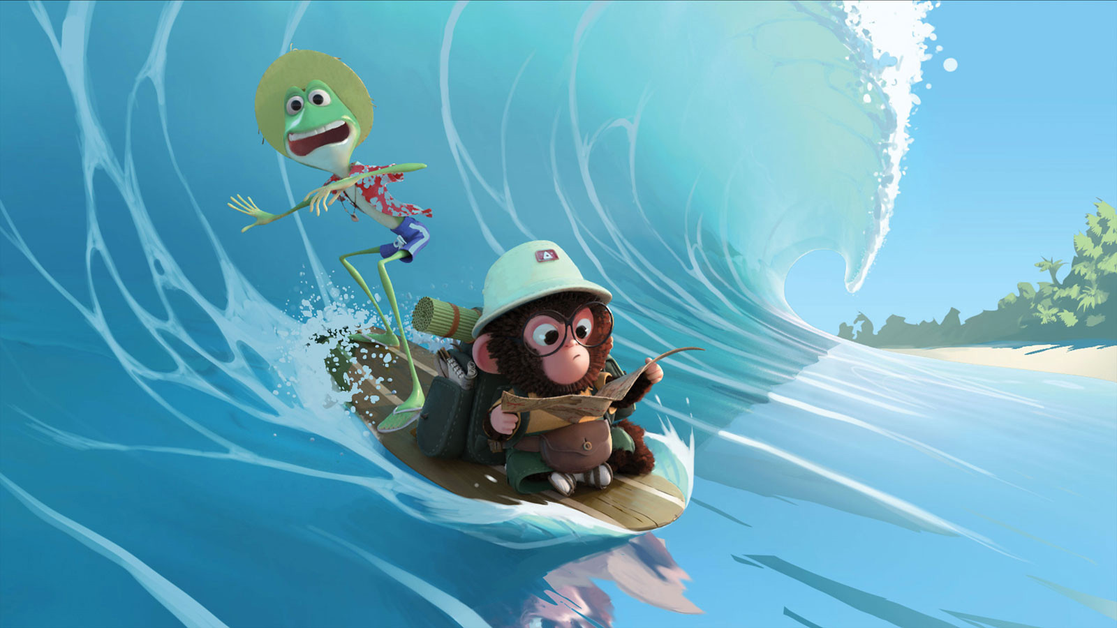 Backdrop for Around the World in 80 Days