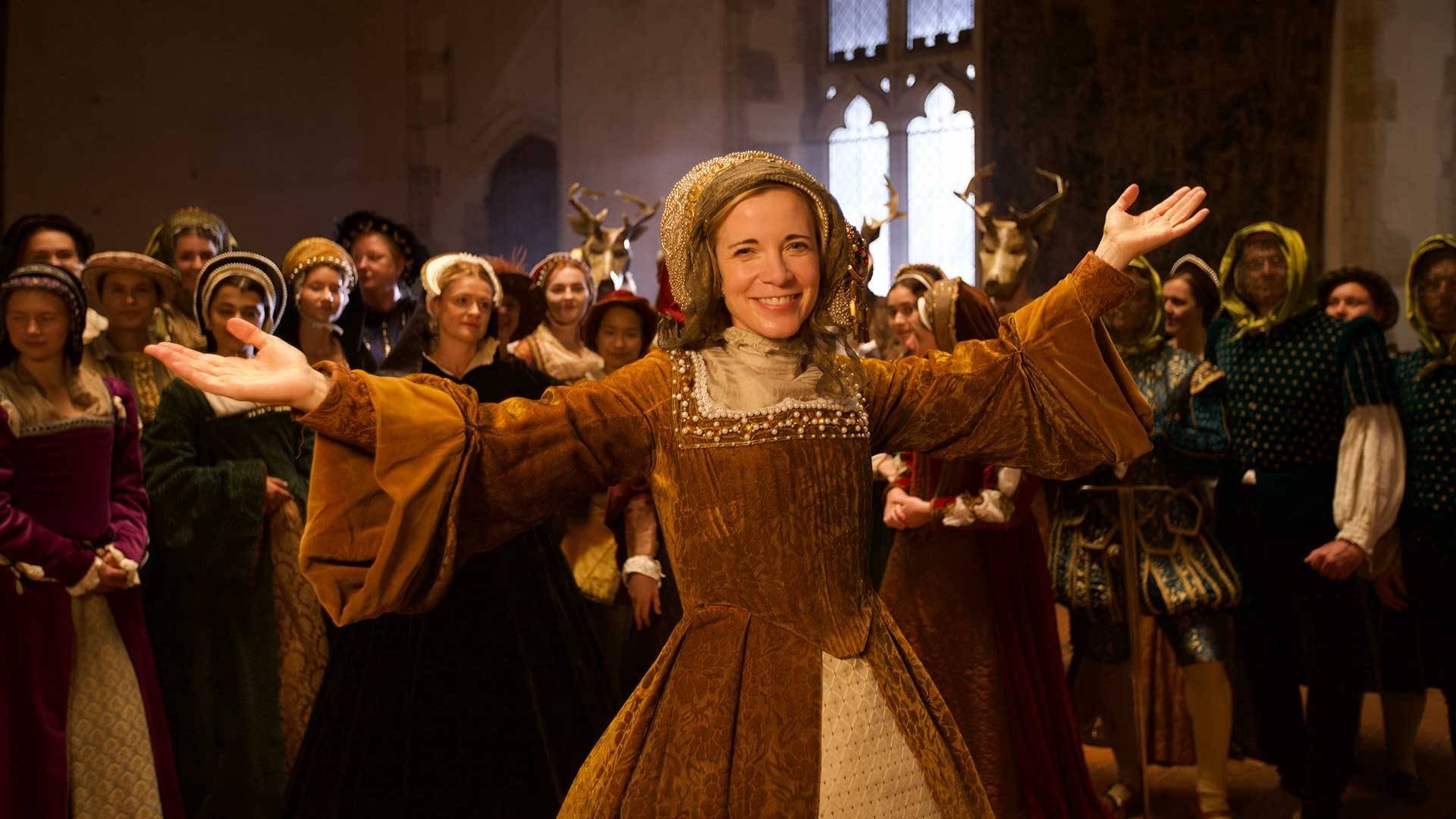 Backdrop for A Merry Tudor Christmas with Lucy Worsley