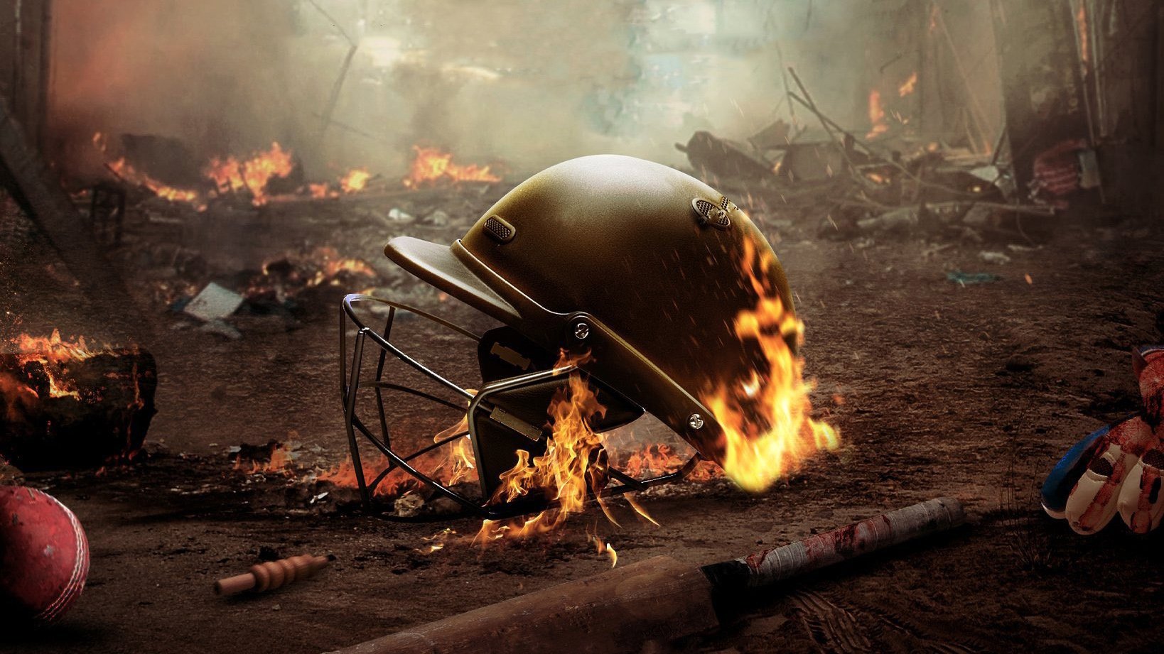 Backdrop for Lal Salaam