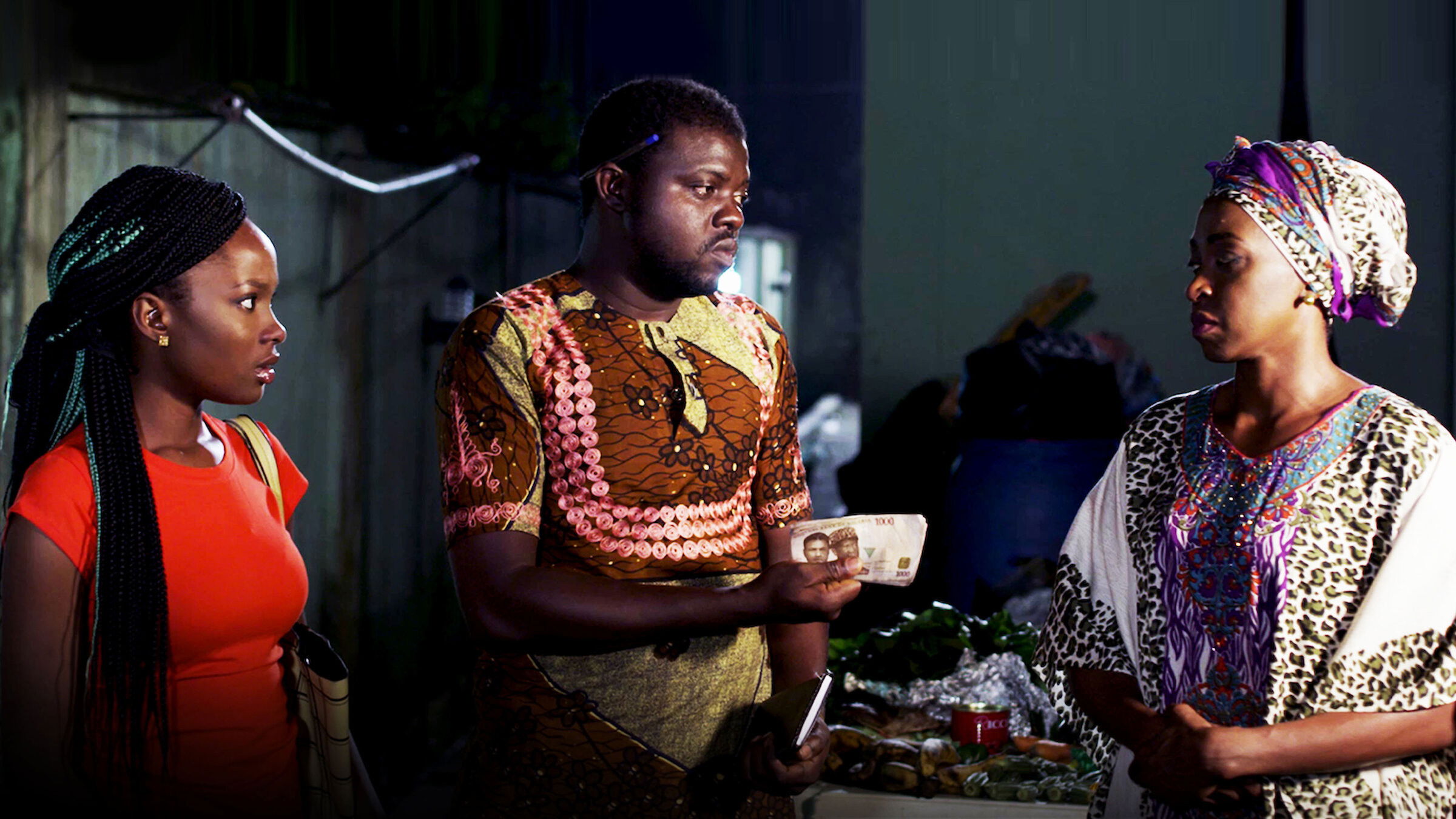 Backdrop for New Money