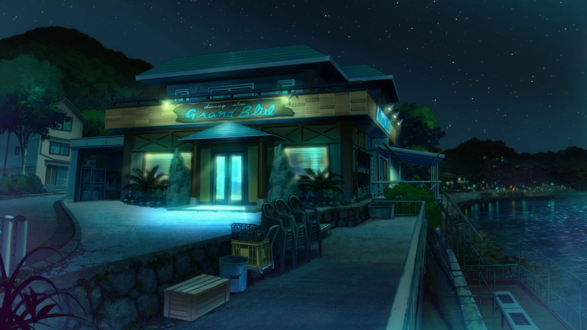 Backdrop for Grand Blue Dreaming