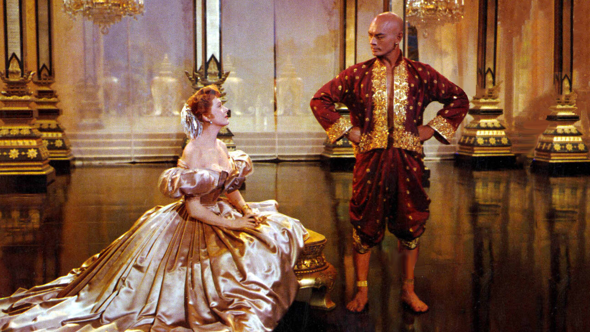 Backdrop for The King and I