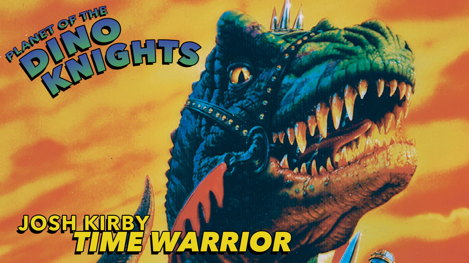 Backdrop for Josh Kirby... Time Warrior: Planet of the Dino-Knights