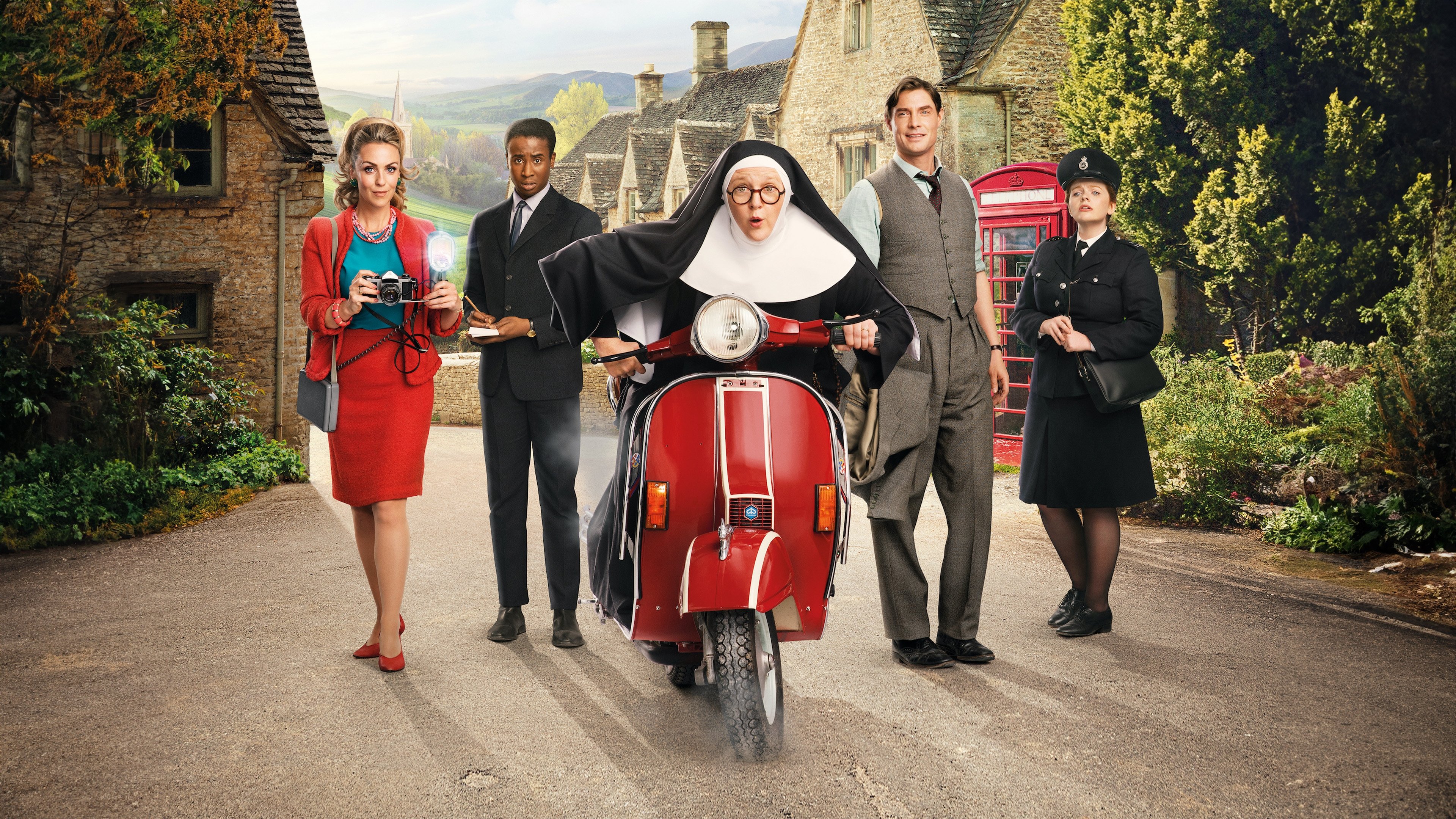 Backdrop for Sister Boniface Mysteries