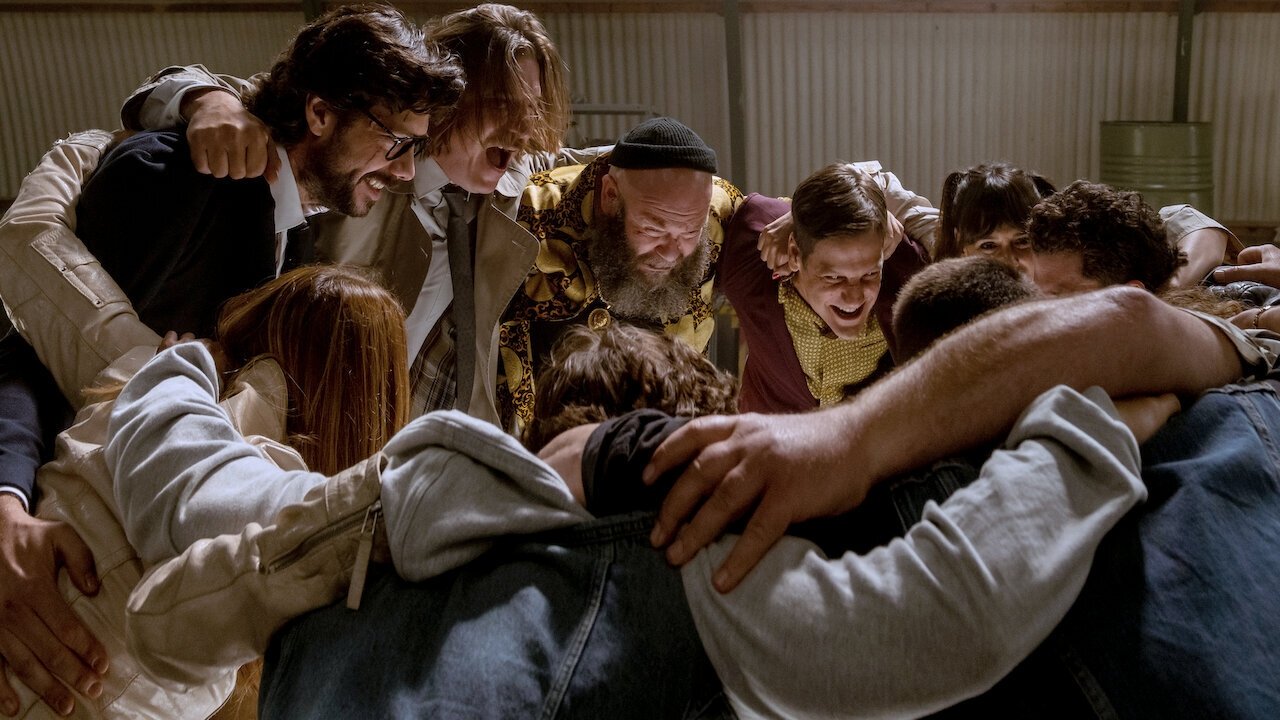 Backdrop for Money Heist: From Tokyo to Berlin