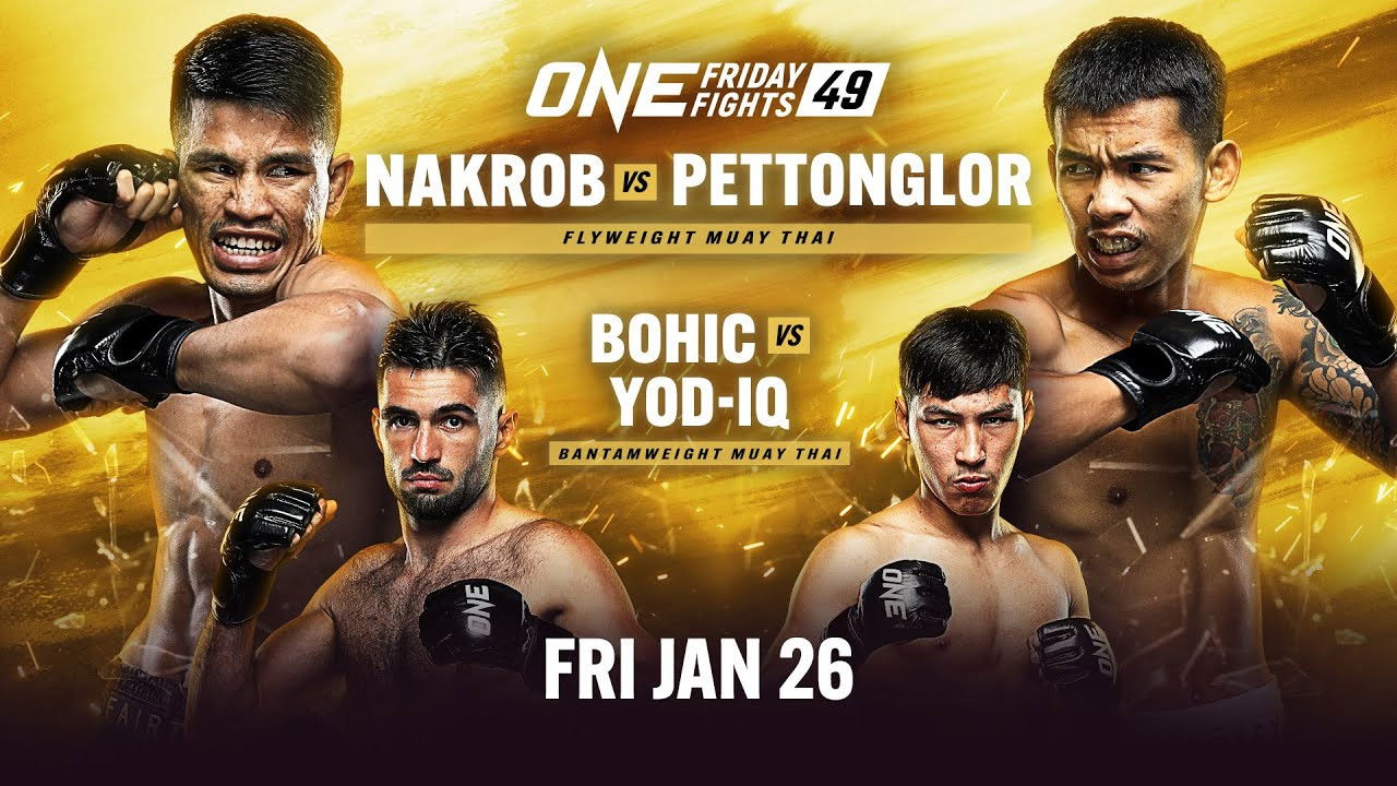 Backdrop for ONE Friday Fights 49: Nakrob vs. Pettonglor