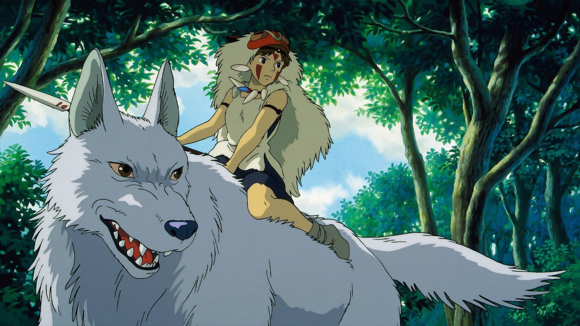Backdrop for Princess Mononoke
