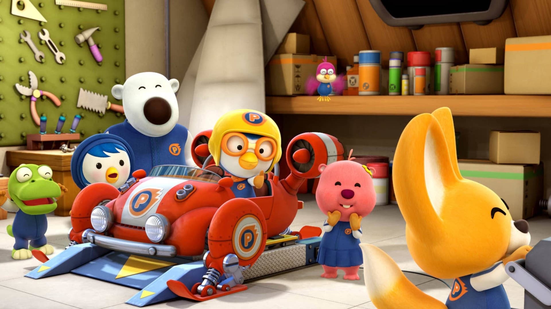 Backdrop for Pororo: The Racing Adventure