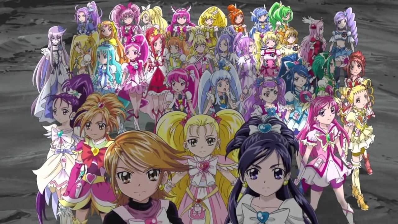 Backdrop for Pretty Cure All Stars New Stage 3: Eternal Friends