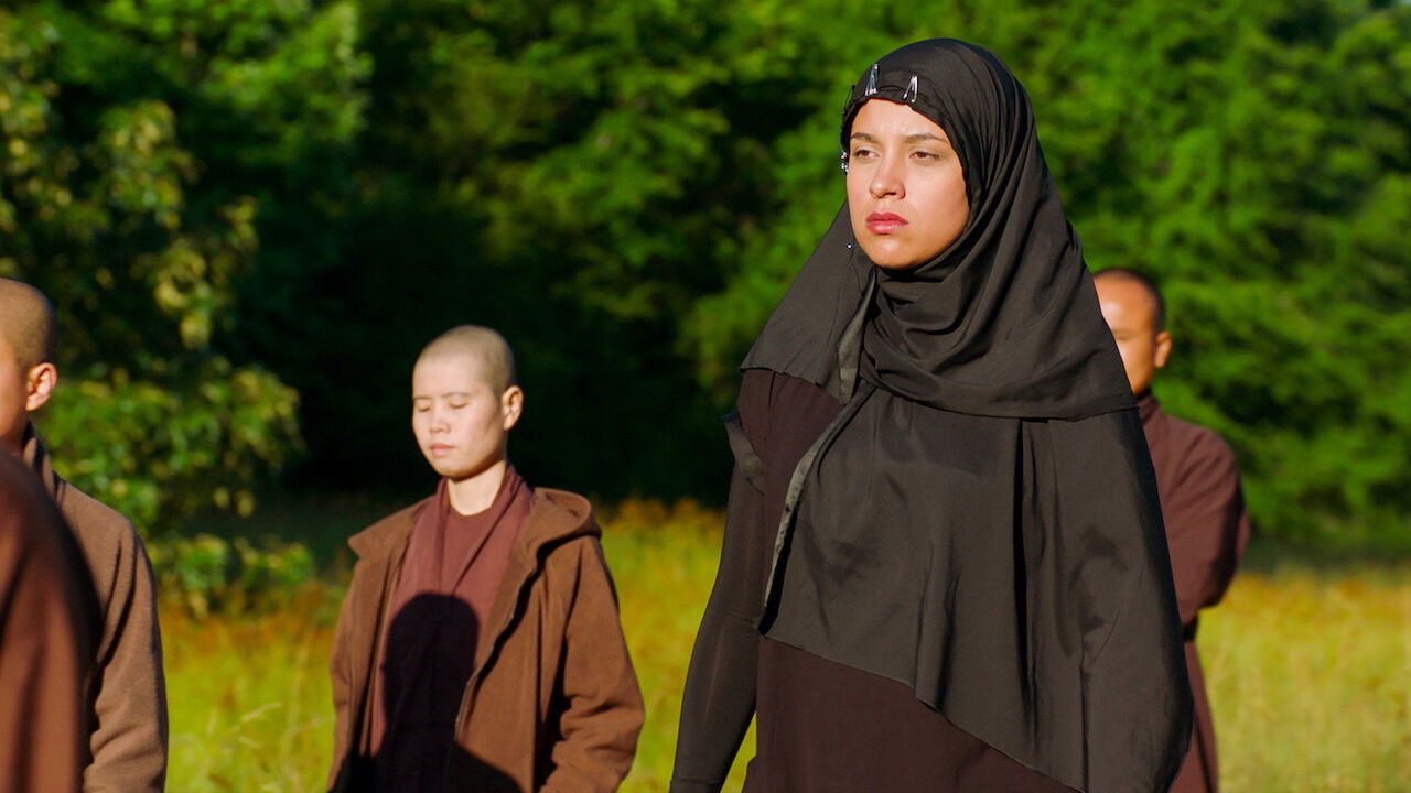 Backdrop for Marjoun and the Flying Headscarf