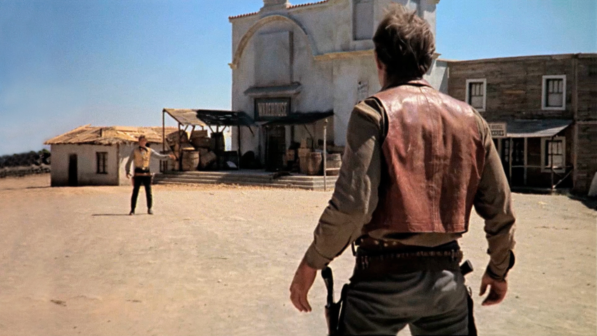 Backdrop for Gunfight at Red Sands