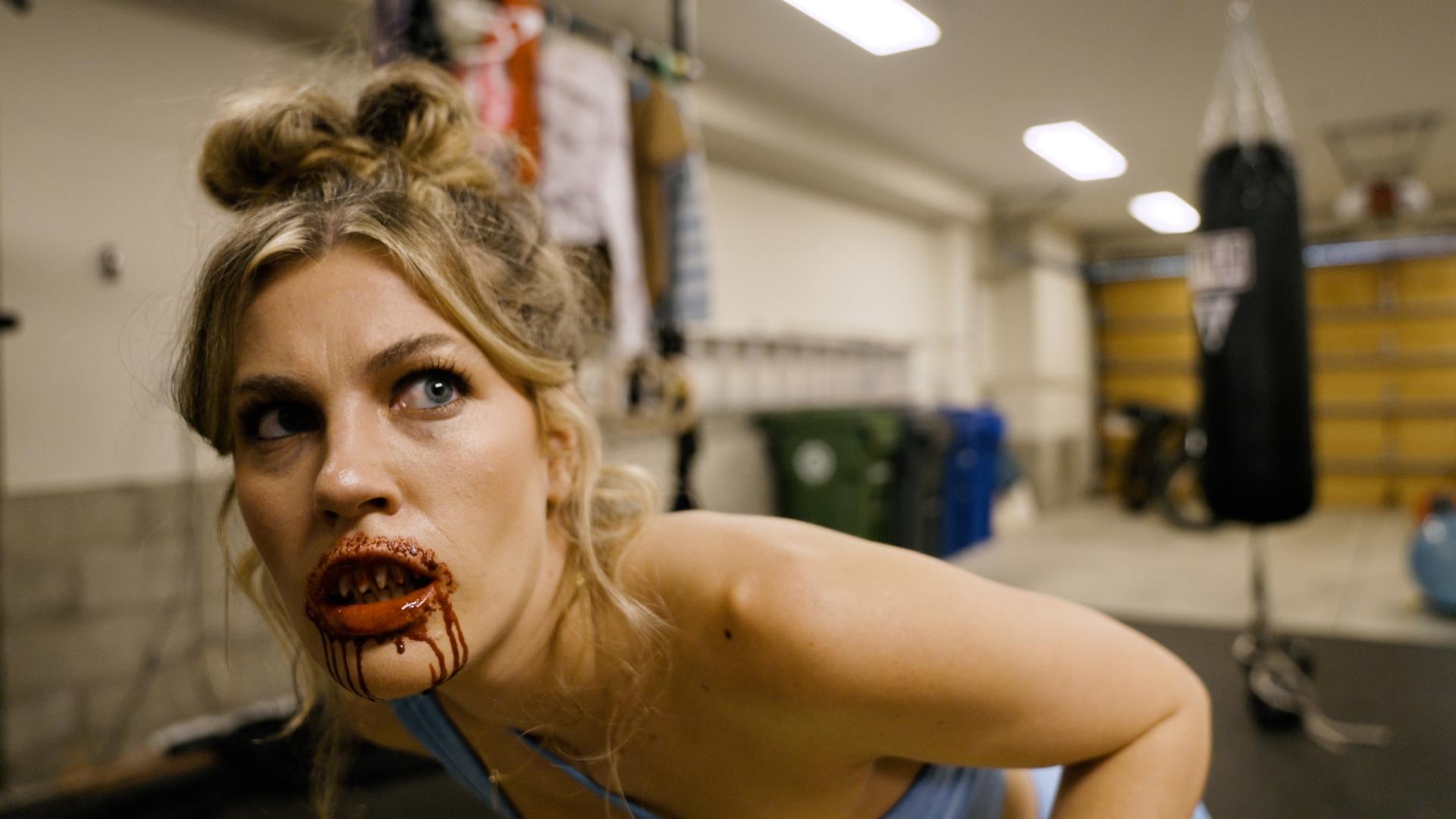 Backdrop for Shark Girl