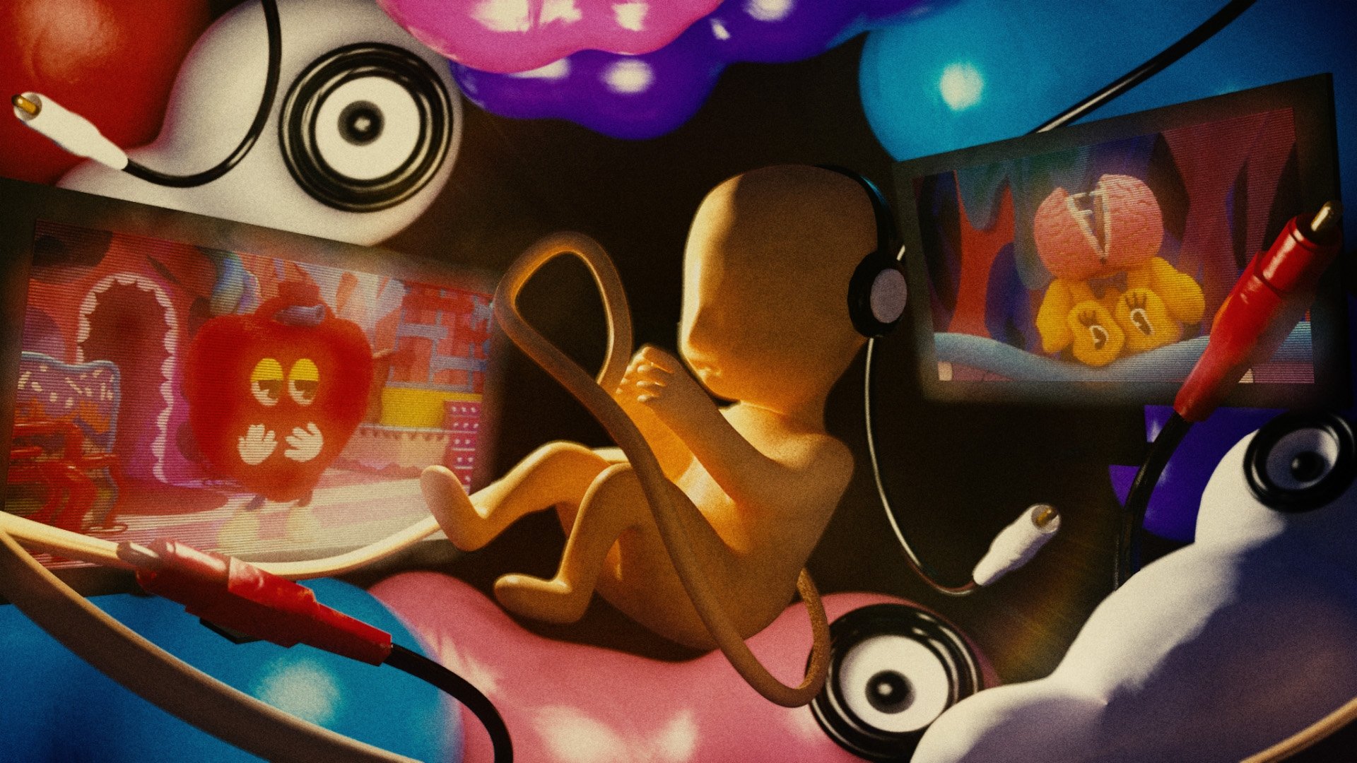 Backdrop for Hee! Hee! Hoo!