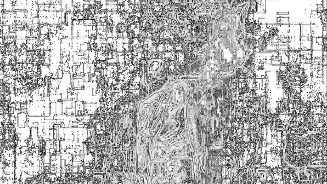 Backdrop for Hymn to Merde