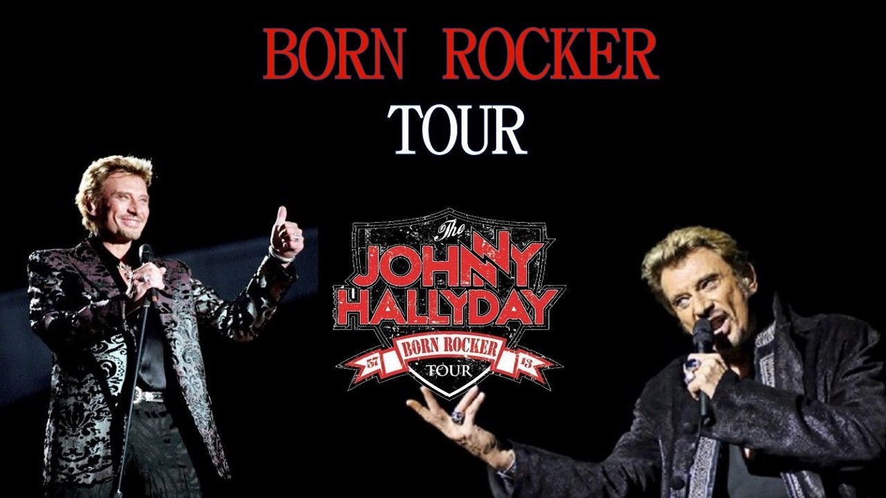 Backdrop for Johnny Hallyday - Born Rocker Tour