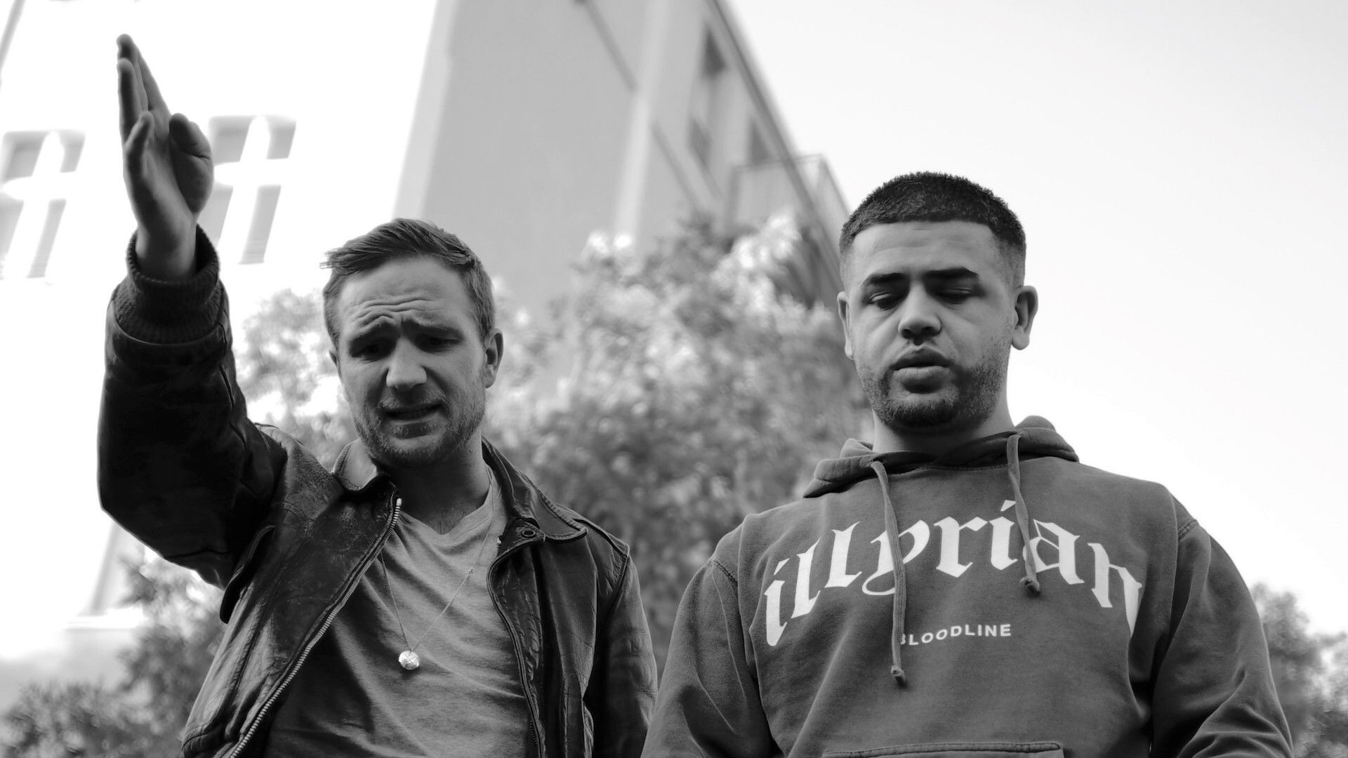 Backdrop for Man from Beirut