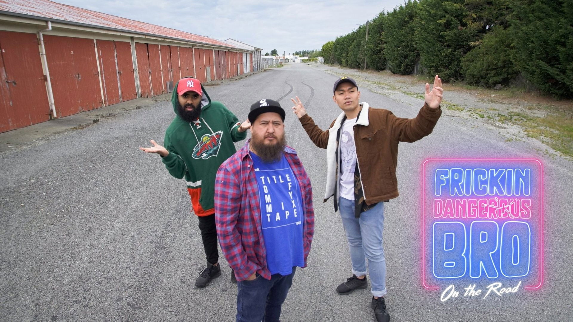 Backdrop for Frickin' Dangerous Bro on the Road