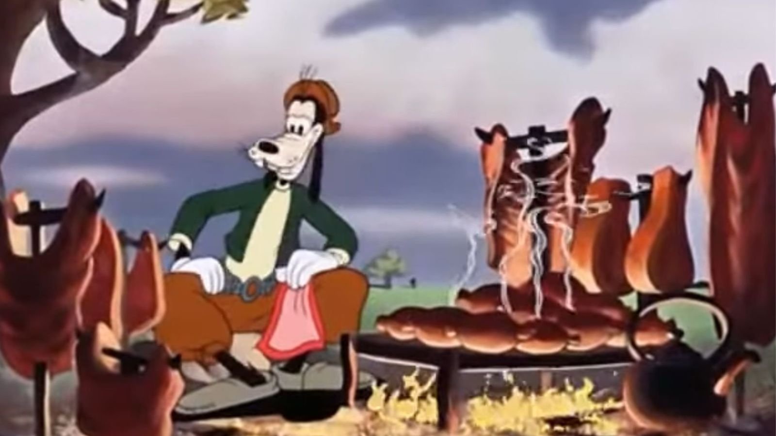 Backdrop for El Gaucho Goofy