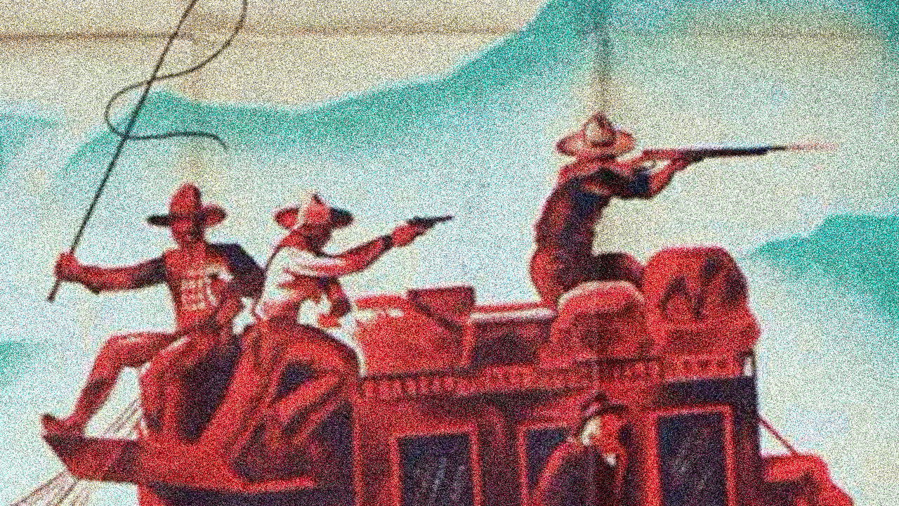 Backdrop for Galloping Thru