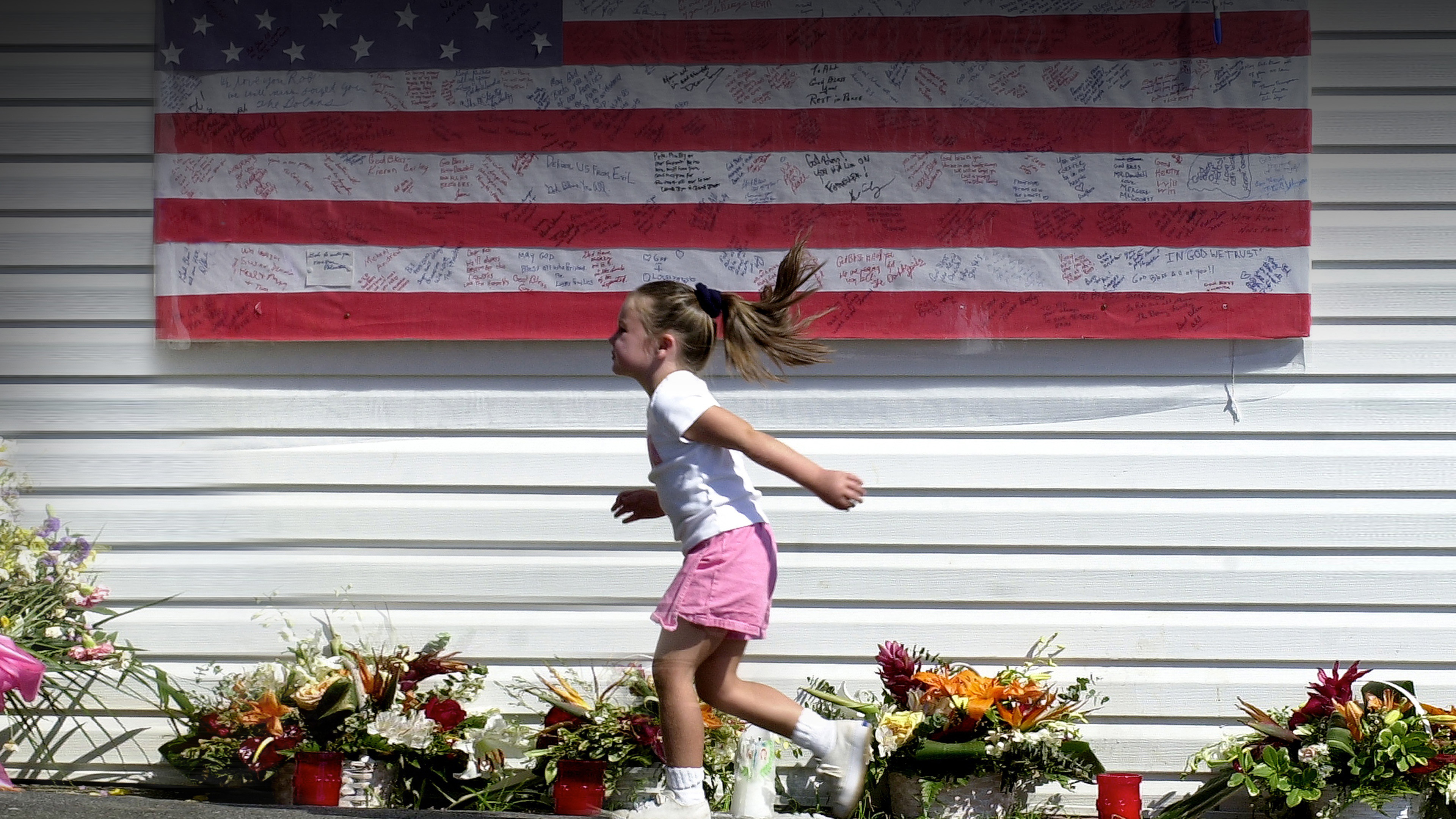 Backdrop for Rebuilding Hope: The Children of 9/11