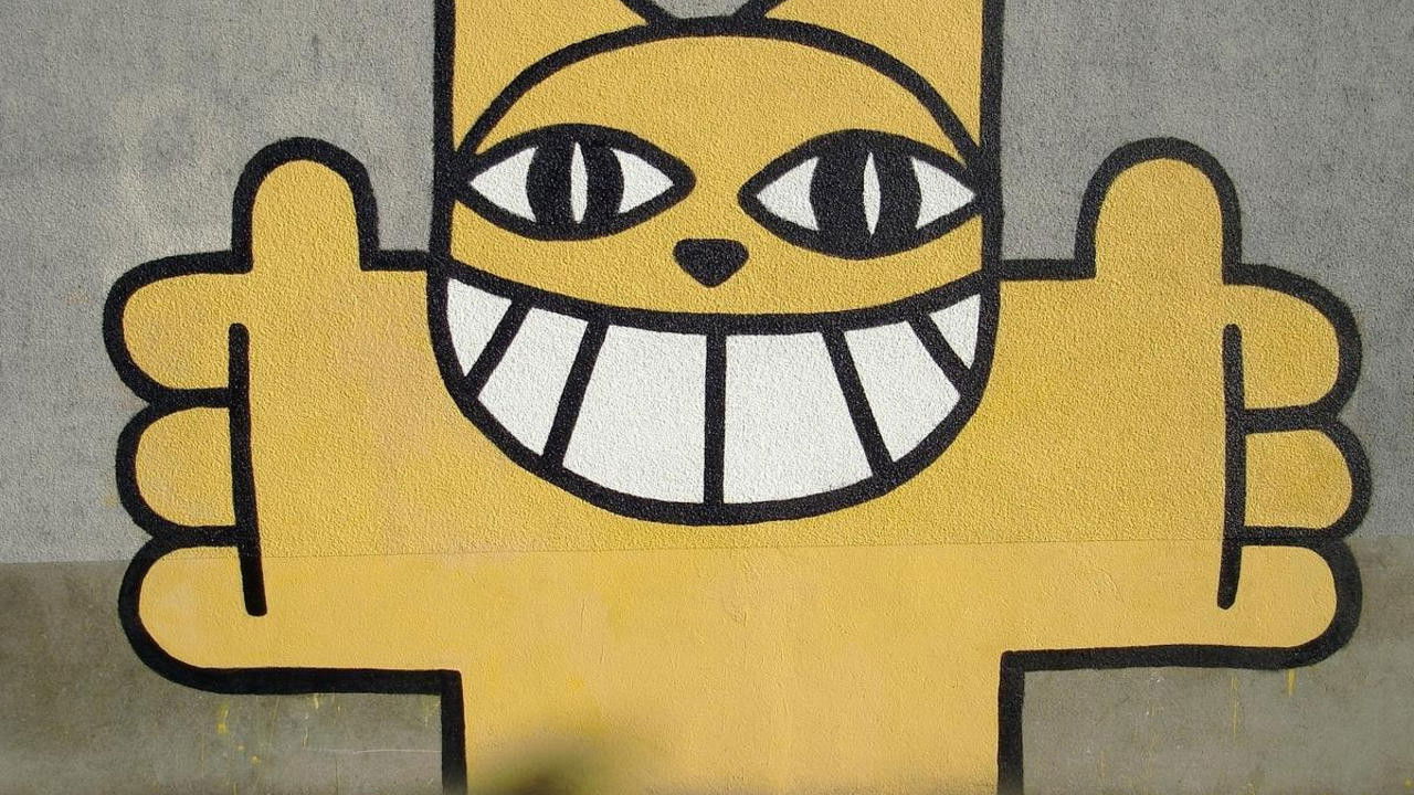 Backdrop for The Case of the Grinning Cat