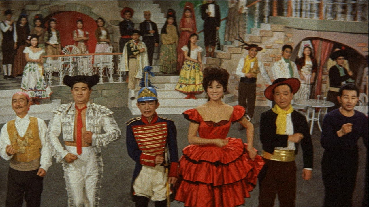 Backdrop for The Dangoro Party in the Sky