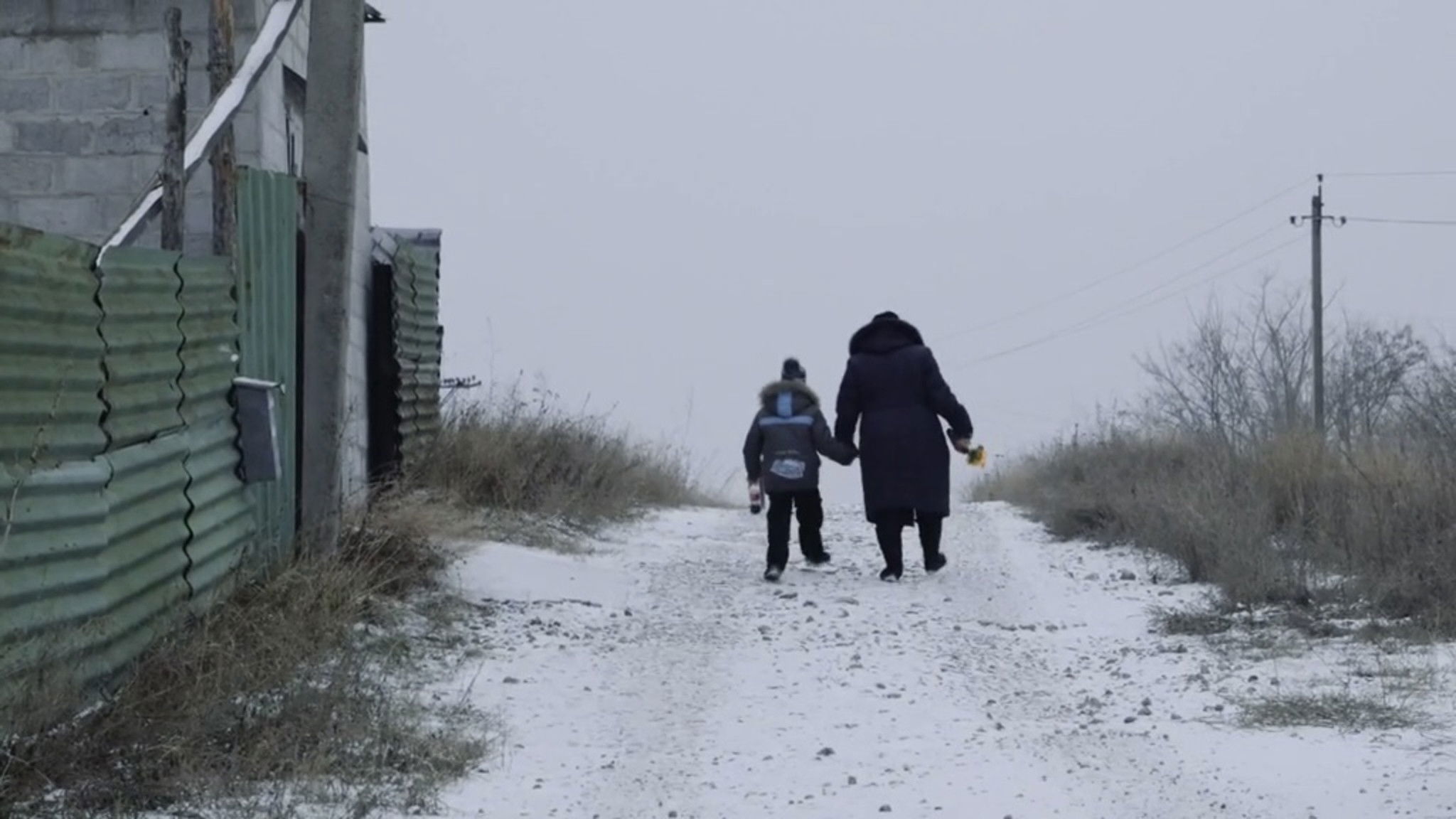 Backdrop for Oleg and the War