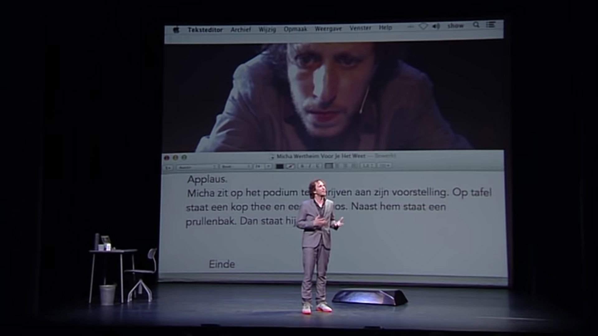 Backdrop for Micha Wertheim: Voor Je Het Weet