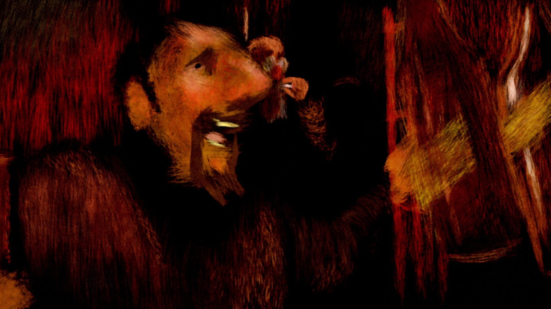 Backdrop for Couplets for an Everlasting Eve