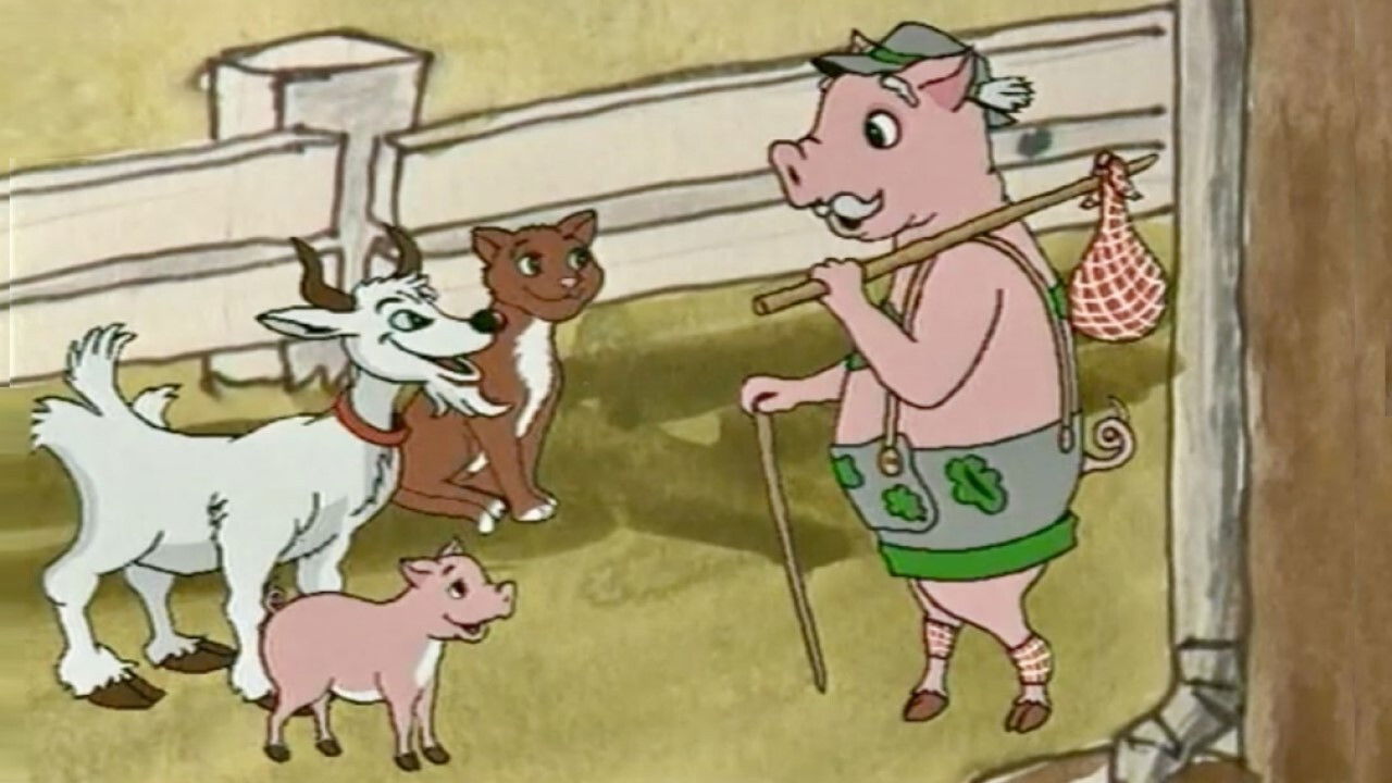 Backdrop for Janis the Little Piglet