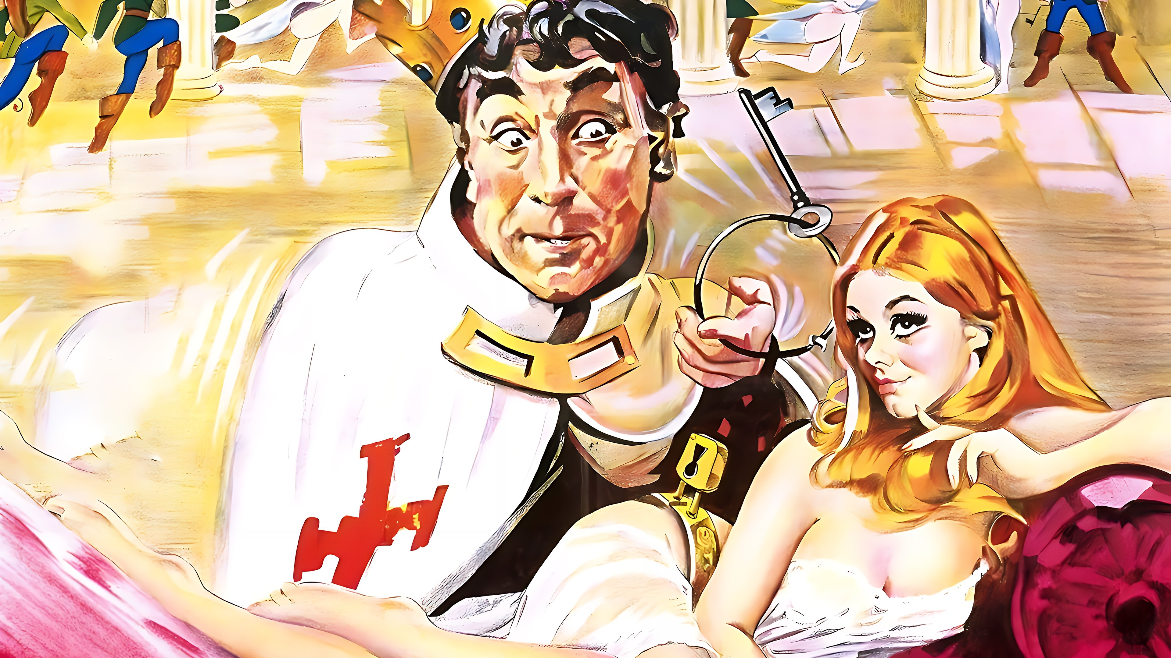 Backdrop for Up the Chastity Belt