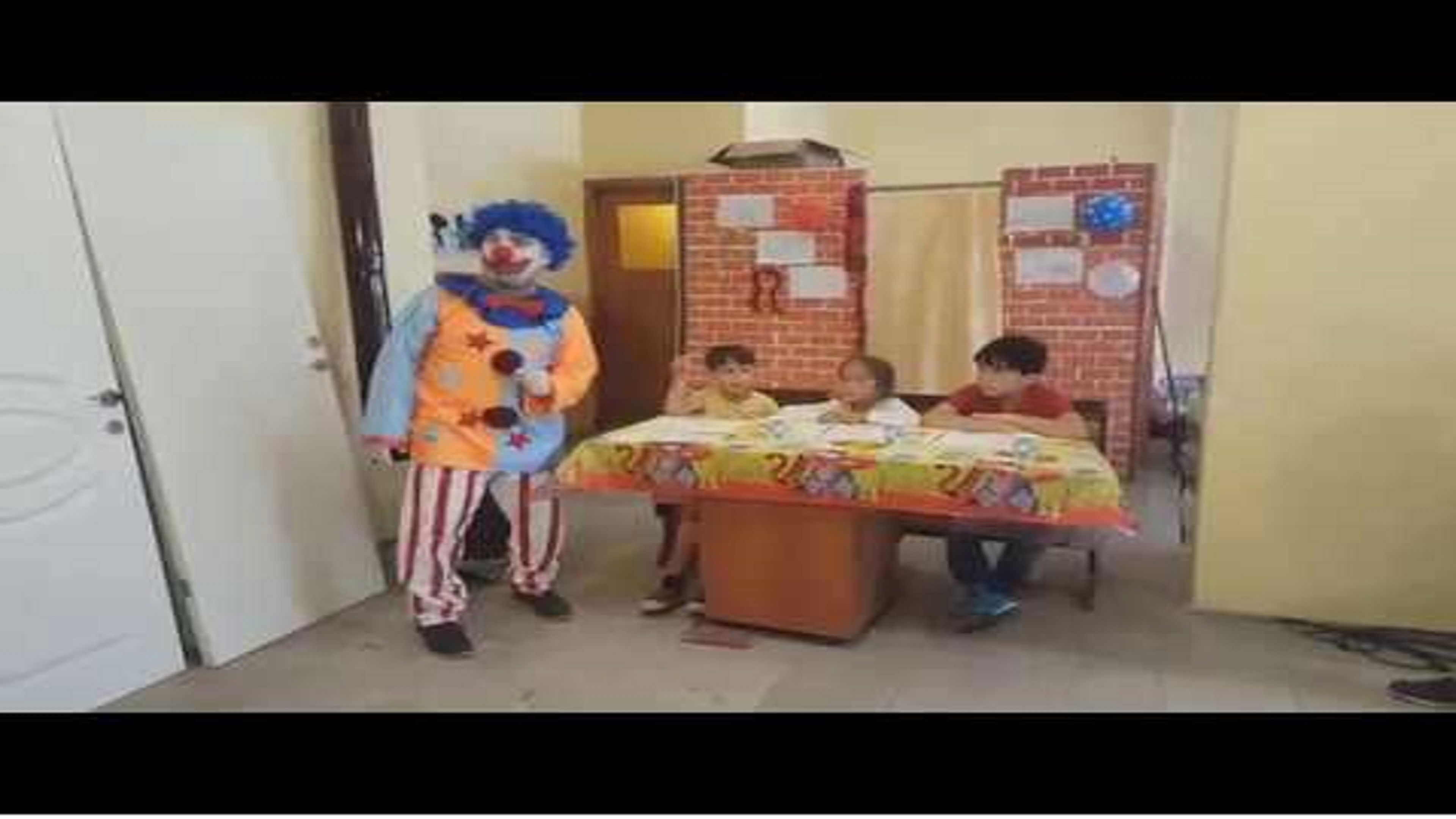 Backdrop for palyaço bobi