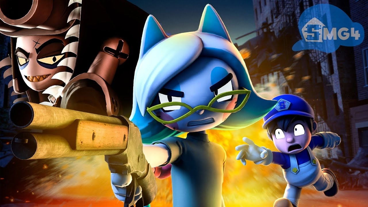 Backdrop for SMG4 Movie: Silence Of The Cats