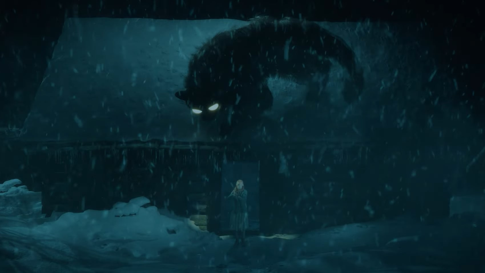 Backdrop for Yule Cat